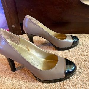 Black and Grey heels